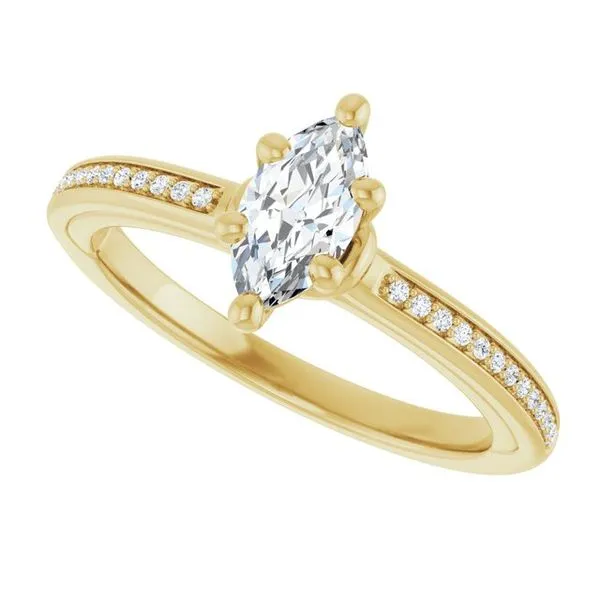 Solitaire Engagement Ring Image 5 Austin's Fine Diamonds & Jewelry Lyndhurst, NJ