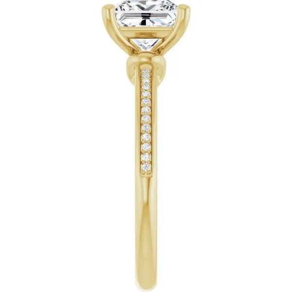 Solitaire Engagement Ring Image 4 Northwood Jewelers Northwood, OH