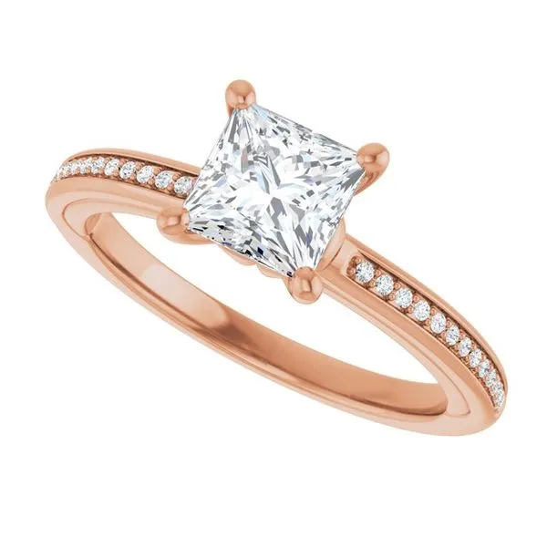 Solitaire Engagement Ring Image 5 Northwood Jewelers Northwood, OH