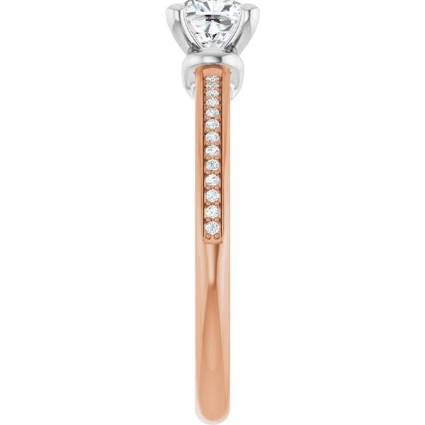 Solitaire Engagement Ring Image 4 Northwood Jewelers Northwood, OH