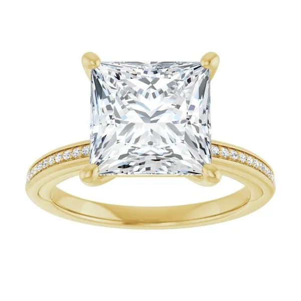 Solitaire Engagement Ring Image 3 Arezzo Jewelers Elmwood Park, IL