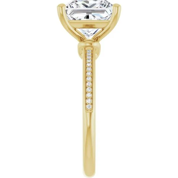 Solitaire Engagement Ring Image 4 Arezzo Jewelers Elmwood Park, IL