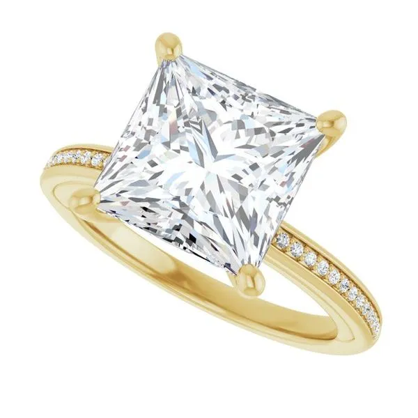 Solitaire Engagement Ring Image 5 Northwood Jewelers Northwood, OH