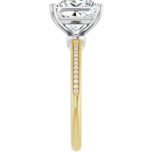 Solitaire Engagement Ring Image 4 Northwood Jewelers Northwood, OH