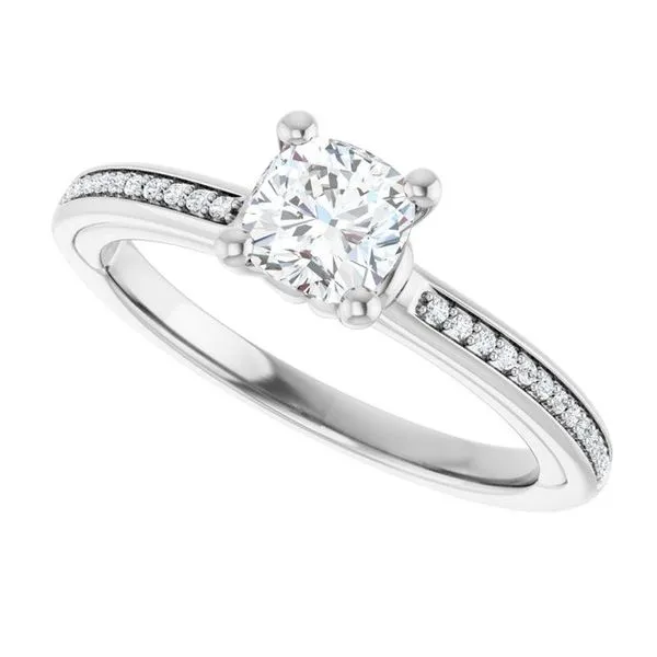 Solitaire Engagement Ring Image 5 Austin's Fine Diamonds & Jewelry Lyndhurst, NJ