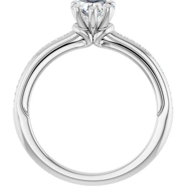 Solitaire Engagement Ring Image 2 Arezzo Jewelers Elmwood Park, IL