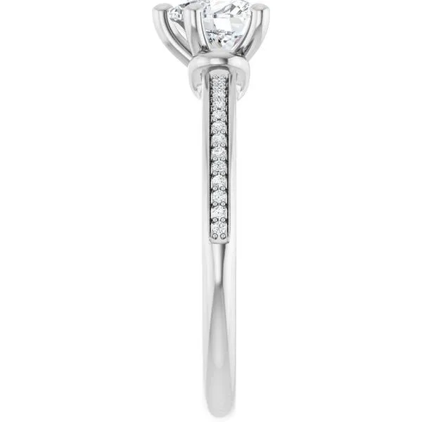 Solitaire Engagement Ring Image 4 Arezzo Jewelers Elmwood Park, IL