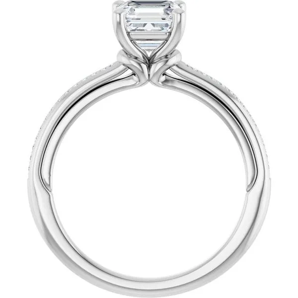 Solitaire Engagement Ring Image 2 Arezzo Jewelers Elmwood Park, IL
