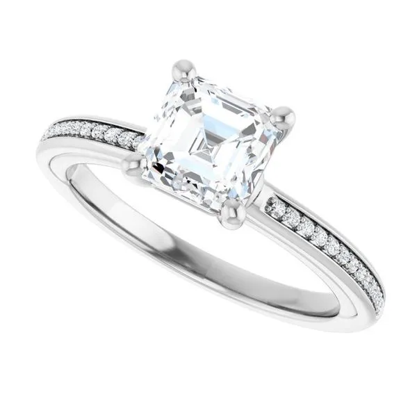 Solitaire Engagement Ring Image 5 Jimmy Smith Jewelers Decatur, AL