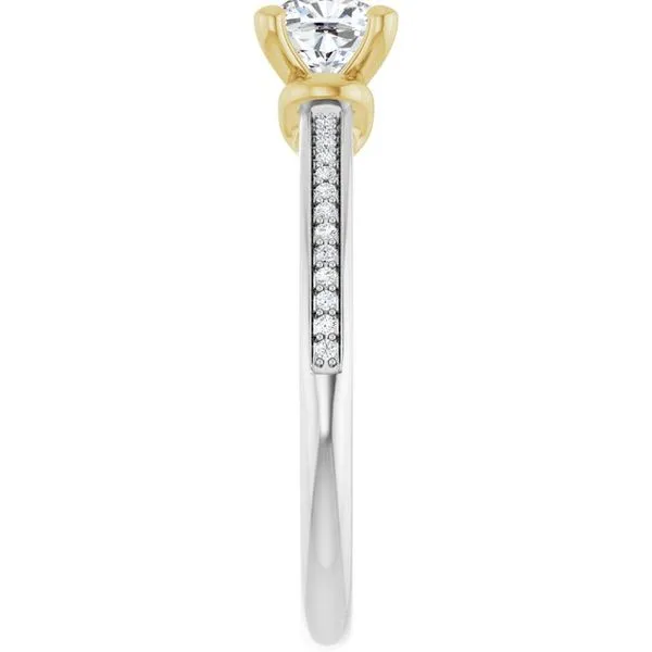 Solitaire Engagement Ring Image 4 Northwood Jewelers Northwood, OH