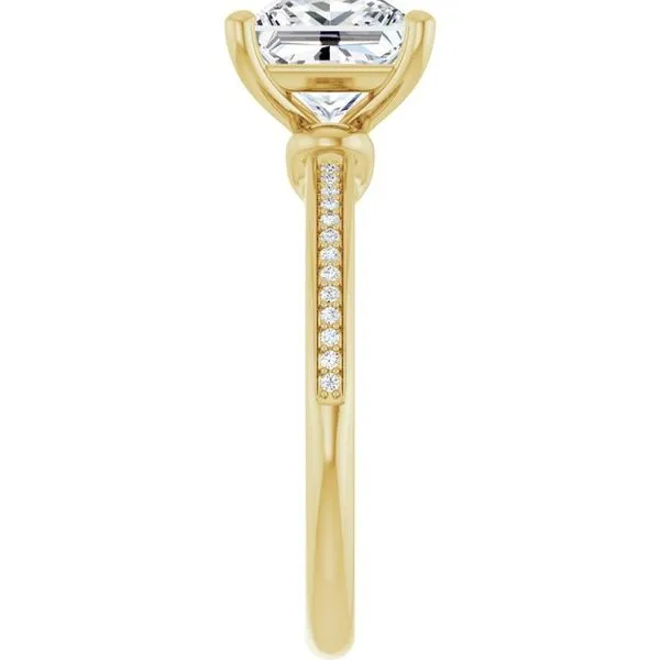 Solitaire Engagement Ring Image 4 Northwood Jewelers Northwood, OH