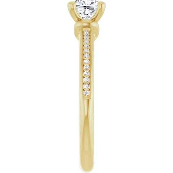 Solitaire Engagement Ring Image 4 Arezzo Jewelers Elmwood Park, IL