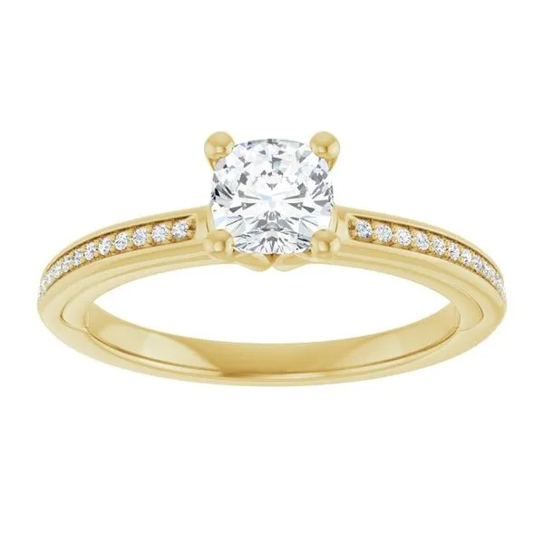 Solitaire Engagement Ring Image 3 Clater Jewelers Louisville, KY