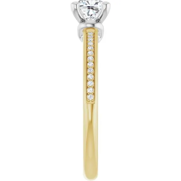 Solitaire Engagement Ring Image 4 Northwood Jewelers Northwood, OH