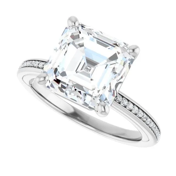 Solitaire Engagement Ring Image 5 Northwood Jewelers Northwood, OH