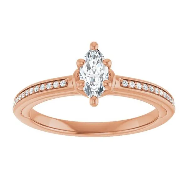 Solitaire Engagement Ring Image 3 Northwood Jewelers Northwood, OH