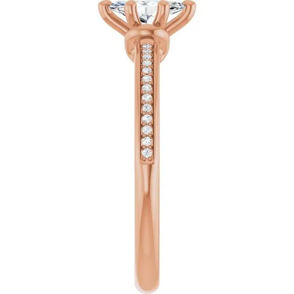 Solitaire Engagement Ring Image 4 Northwood Jewelers Northwood, OH