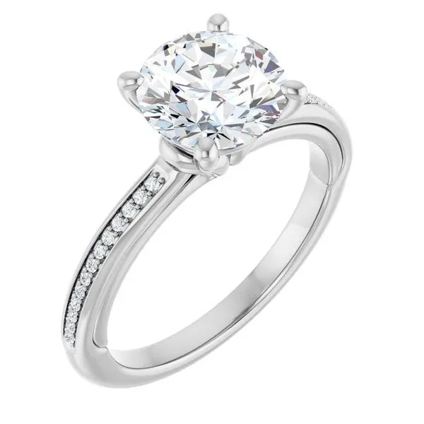 Solitaire Engagement Ring The Ring Austin Round Rock, TX