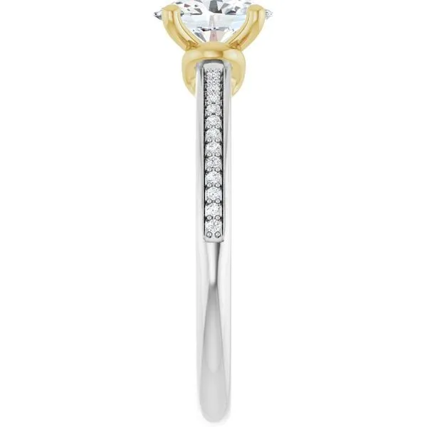 Solitaire Engagement Ring Image 4 Northwood Jewelers Northwood, OH