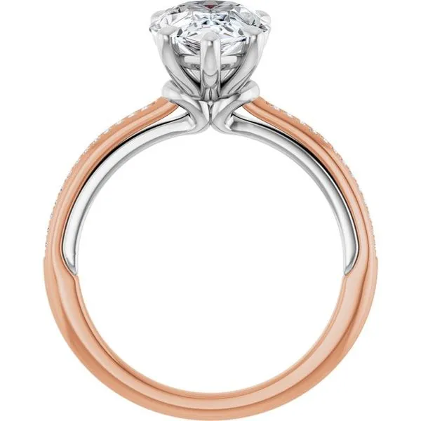 Solitaire Engagement Ring Image 2 Arezzo Jewelers Elmwood Park, IL