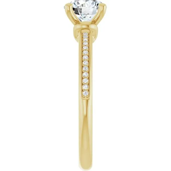 Solitaire Engagement Ring Image 4 Northwood Jewelers Northwood, OH