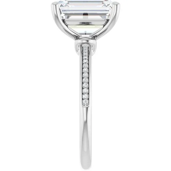 Solitaire Engagement Ring Image 4 Northwood Jewelers Northwood, OH