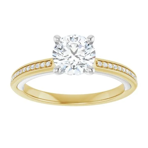 Solitaire Engagement Ring Image 3 Arezzo Jewelers Elmwood Park, IL