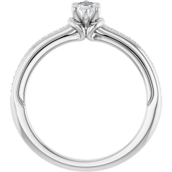 Solitaire Engagement Ring Image 2 Clater Jewelers Louisville, KY