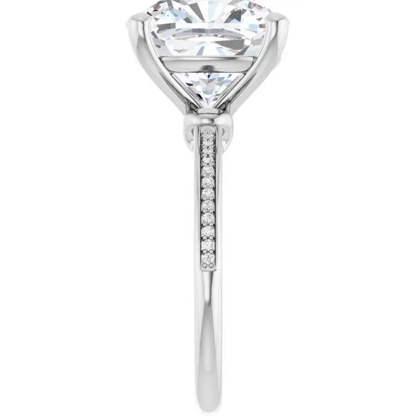 Solitaire Engagement Ring Image 4 Northwood Jewelers Northwood, OH