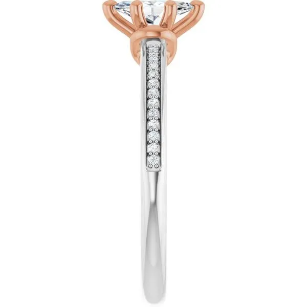 Solitaire Engagement Ring Image 4 Northwood Jewelers Northwood, OH