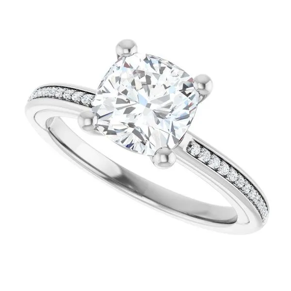 Solitaire Engagement Ring Image 5 Northwood Jewelers Northwood, OH