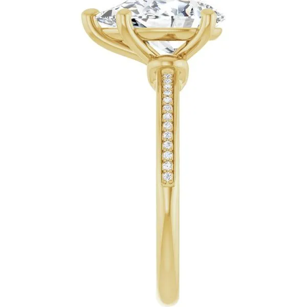 Solitaire Engagement Ring Image 4 Northwood Jewelers Northwood, OH