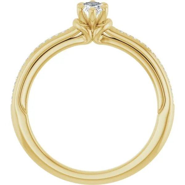 Solitaire Engagement Ring Image 2 Clater Jewelers Louisville, KY