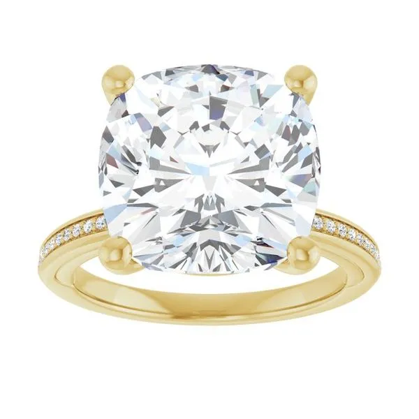 Solitaire Engagement Ring Image 3 Northwood Jewelers Northwood, OH