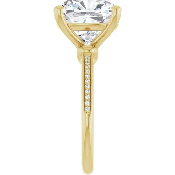 Solitaire Engagement Ring Image 4 Northwood Jewelers Northwood, OH