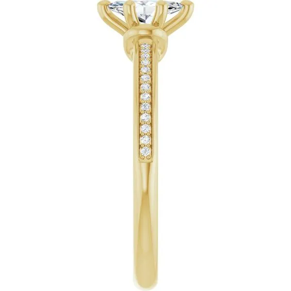 Solitaire Engagement Ring Image 4 Clater Jewelers Louisville, KY