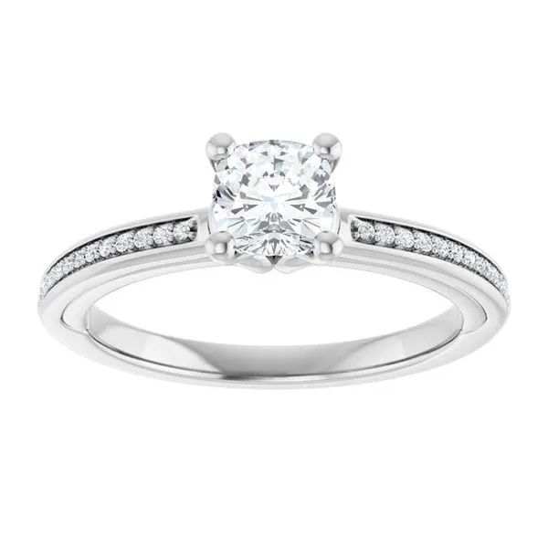 Solitaire Engagement Ring Image 3 Arezzo Jewelers Elmwood Park, IL