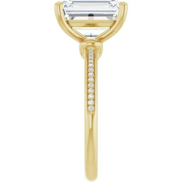 Solitaire Engagement Ring Image 4 Northwood Jewelers Northwood, OH