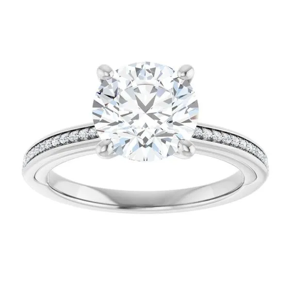 Solitaire Engagement Ring Image 3 Austin's Fine Diamonds & Jewelry Lyndhurst, NJ