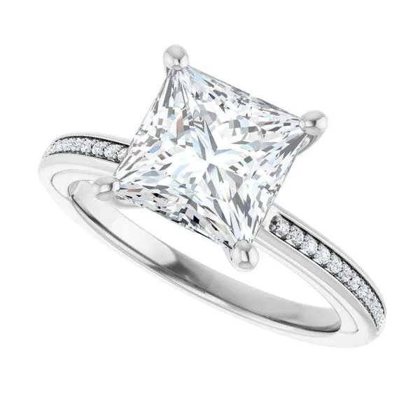 Solitaire Engagement Ring Image 5 Raleigh Diamond Fine Jewelry Raleigh, NC