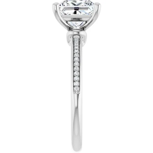 Solitaire Engagement Ring Image 4 Northwood Jewelers Northwood, OH