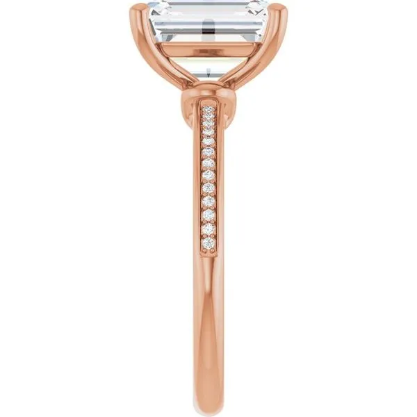 Solitaire Engagement Ring Image 4 Northwood Jewelers Northwood, OH