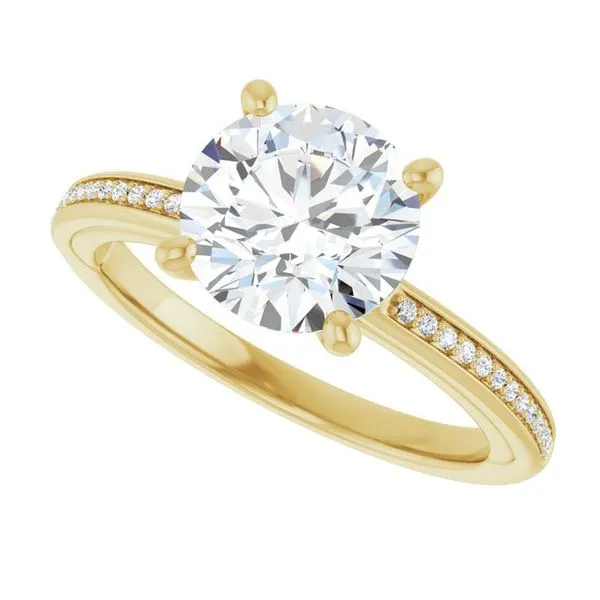 Solitaire Engagement Ring Image 5 Northwood Jewelers Northwood, OH