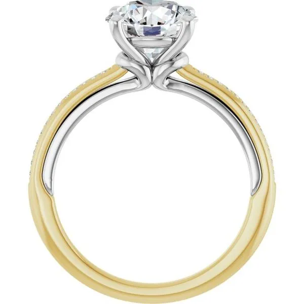 Solitaire Engagement Ring Image 2 Arezzo Jewelers Elmwood Park, IL