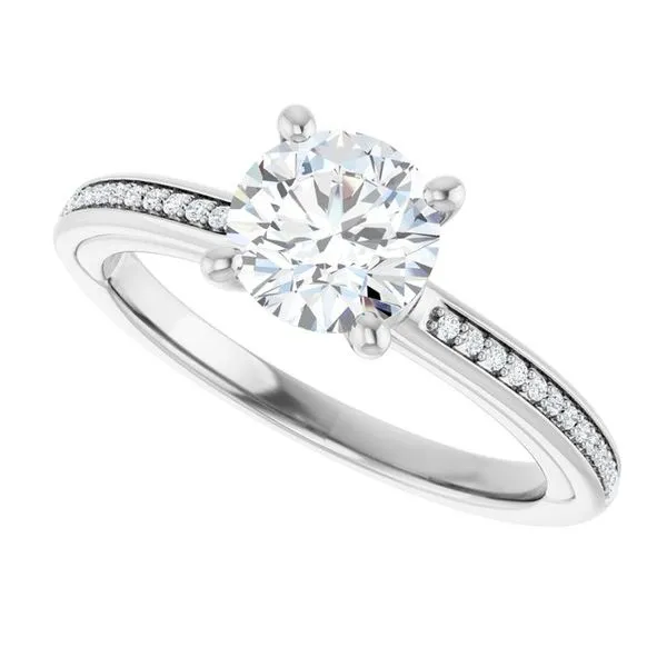Solitaire Engagement Ring Image 5 Arezzo Jewelers Elmwood Park, IL