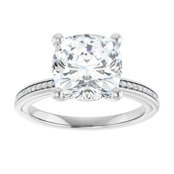Solitaire Engagement Ring Image 3 Northwood Jewelers Northwood, OH