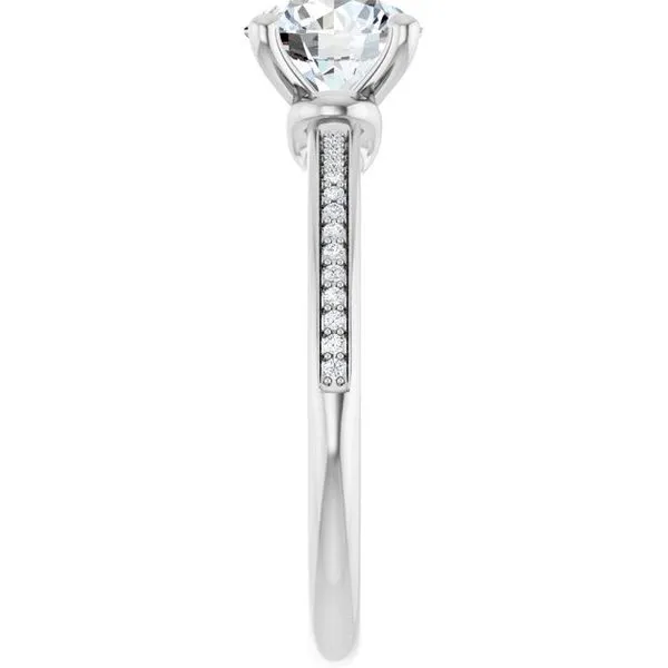 Solitaire Engagement Ring Image 4 Witt's Jewelry Wayne, NE