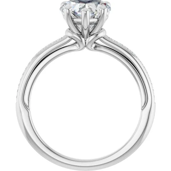 Solitaire Engagement Ring Image 2 Arezzo Jewelers Elmwood Park, IL