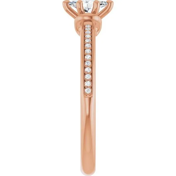 Solitaire Engagement Ring Image 4 Northwood Jewelers Northwood, OH