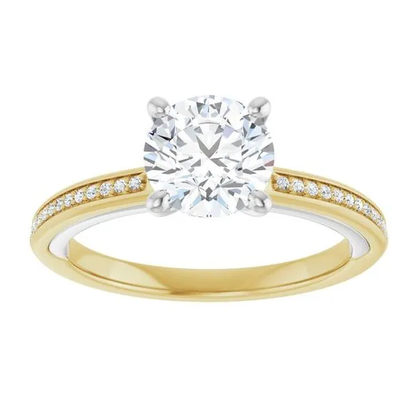 Solitaire Engagement Ring Image 3 Northwood Jewelers Northwood, OH